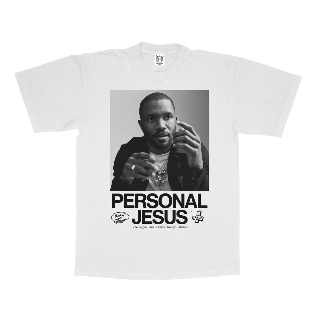 Personal Jesus - Frank - White Tee