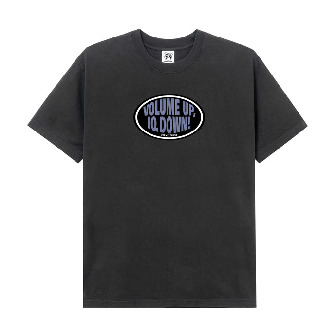 Volume Up - Vintage Black Tee